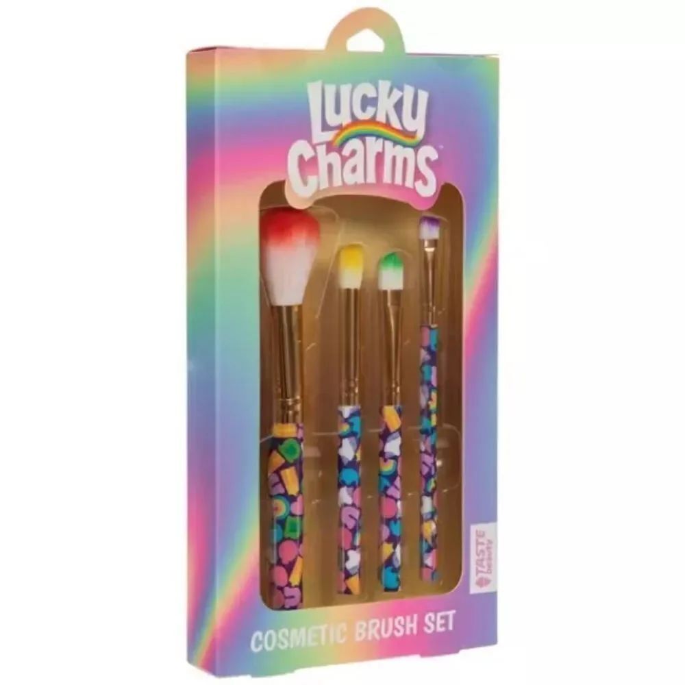New Lucky Charms Makeup Brushes 4 Piece Set